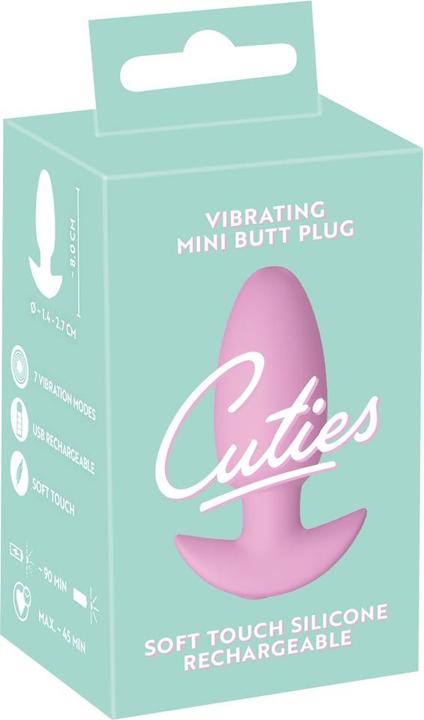 Actual product image Cuties Vibrating Mini Butt Plug