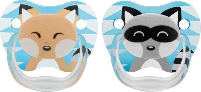 Dr Browns Orthodontic pacifier PreVent Classic animals 2 pcs., 0-6m (2x, 0 - 6 Monate)