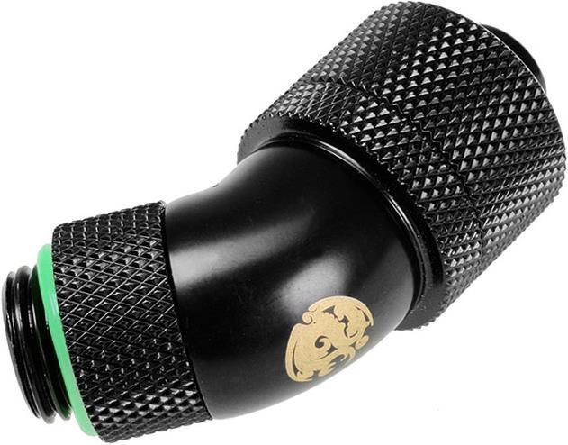 Produktbild Bitspower Anschluss 45 Grad 1/4 Zoll auf 16/10mm - drehbar