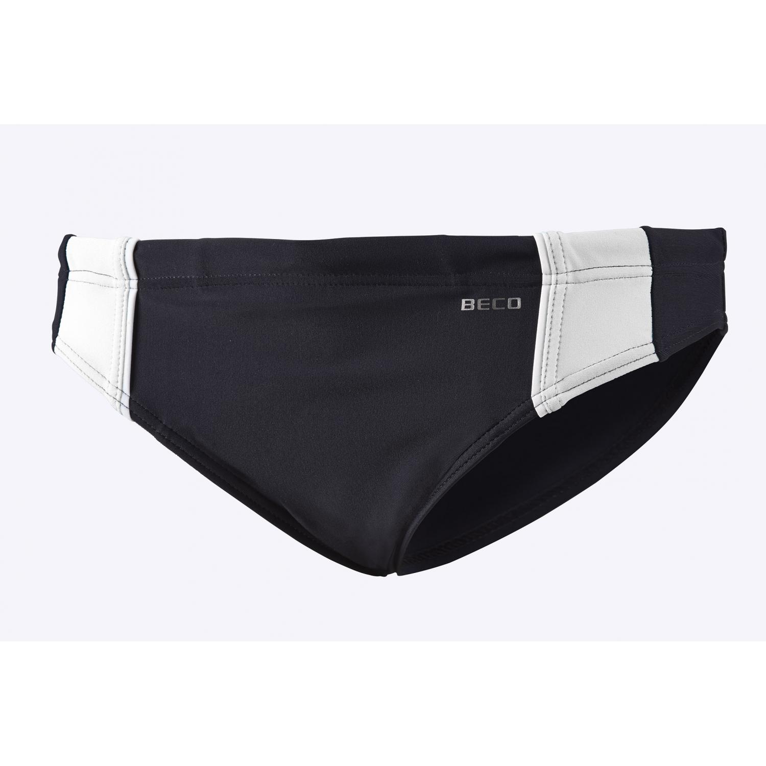 Beco, Jungen, Badehose, Beermann GmbH Badehose Jungen Standard weiss/schwarz 116, Schwarz, Weiss, (116)