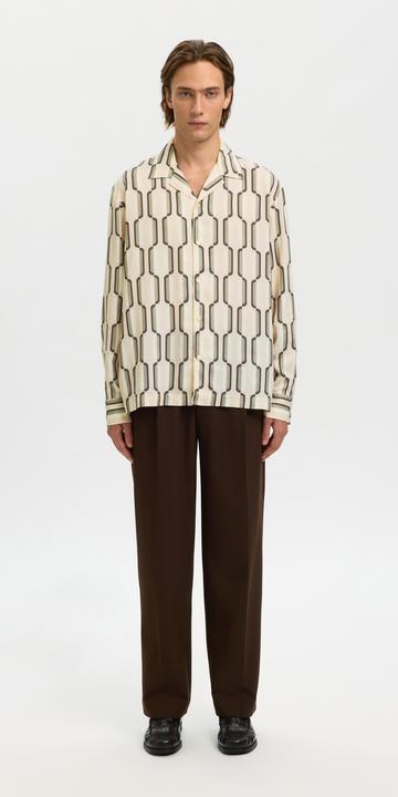 Produktbild Selected Print Langarmhemd (S)