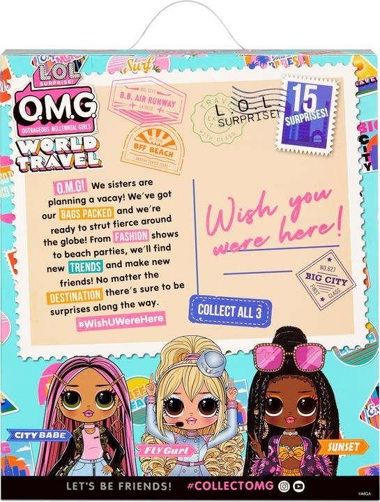 Produktbild MGA OMG Travel Doll