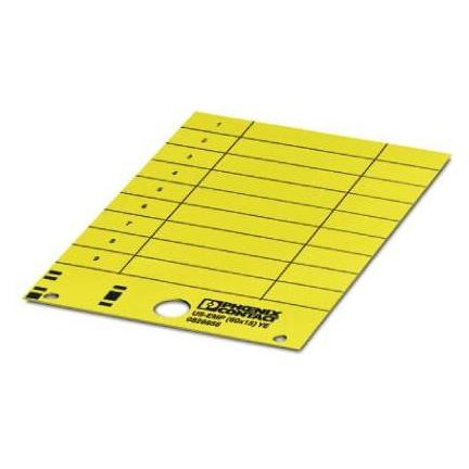Phoenix Giallo Contatto Us-Emp (60X15) Ye - Etichette A Scatto Etichette Per Foglio: 9 Us-Emp (60X15) Ye Cavo + Spina Elettrica,