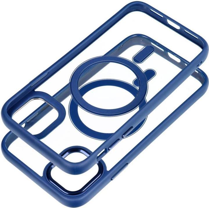 Produktbild OEM Back panel cover COLOR EDGE MAG COVER case compatible with MagSafe for IPHONE 11 navy blue (Apple iPhone 11)