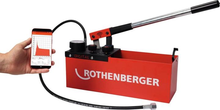 Image du produit Rothenberger Gobelet d'essai de pression avec technique d'essai numérique et revêtement DURAMANT.