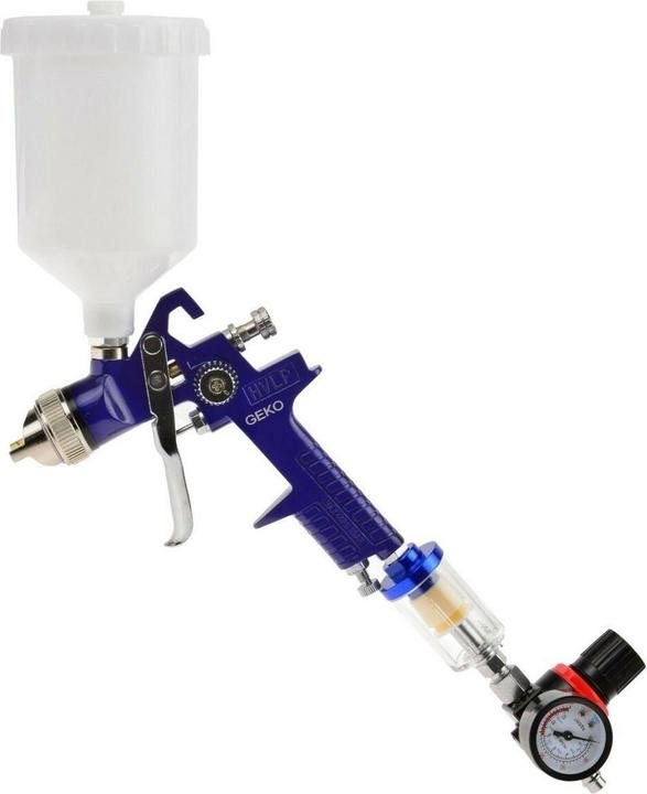 Image du produit GEKO Pistolet à peinture 1,4 mm avec régulateur et vidange