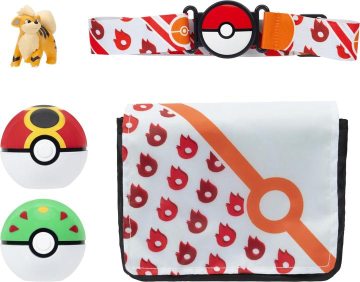 Jazwares Pokémon - Clip N Go Bandolier Set Growlithe (PKW4172)