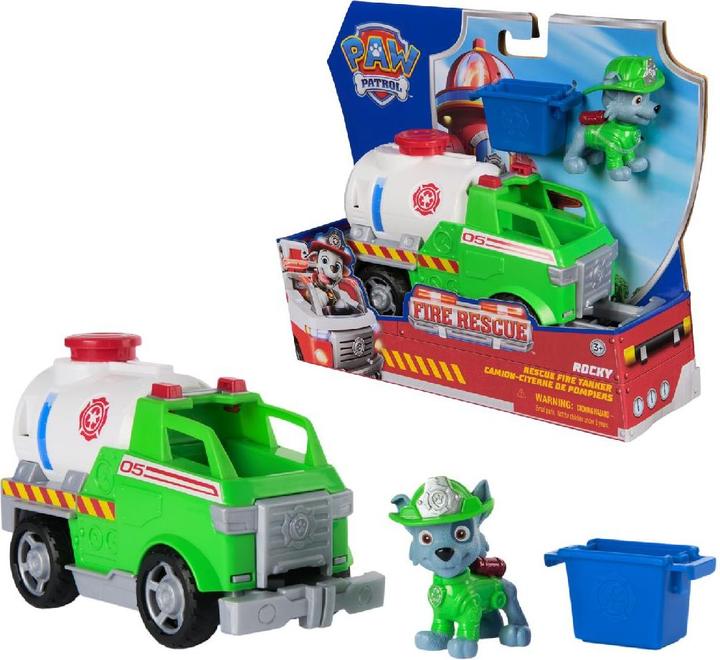 Actual product image Paw Patrol Fire Rescue Vehicle Rocky
