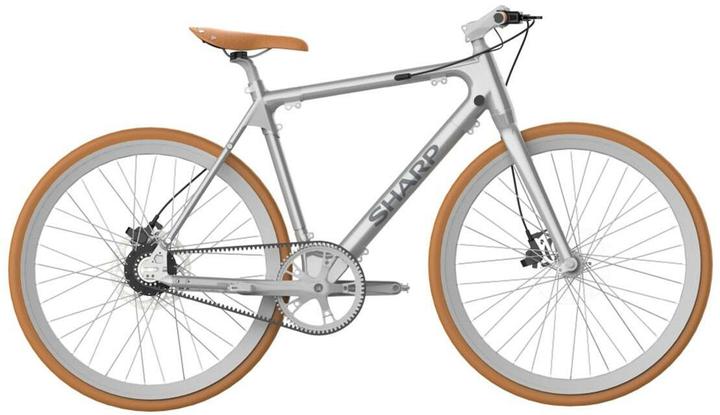 Sharp E-Bike RS08E-S Silver, age recommendation from: 12