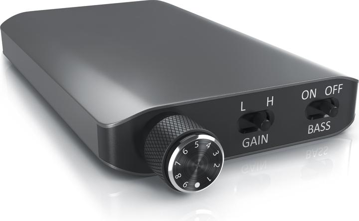 Produktbild Liam & Daan AMP Mobiler Kopfhörerverstärker (Bass Boost, Gain-Schalter)