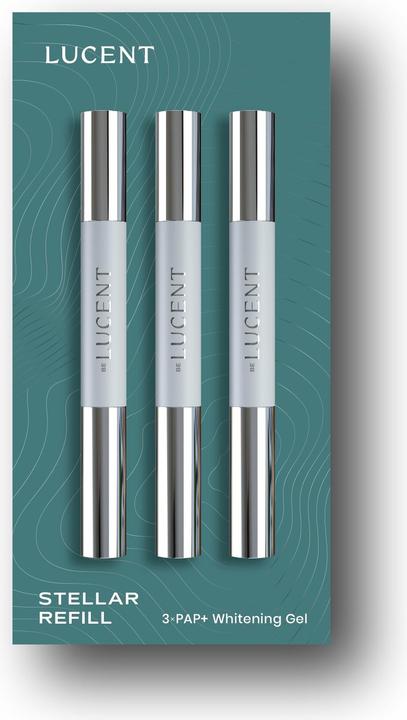 Lacalut Stellar Refill - Nachfüllpackungen für Zahnaufhellung (3 Stück)