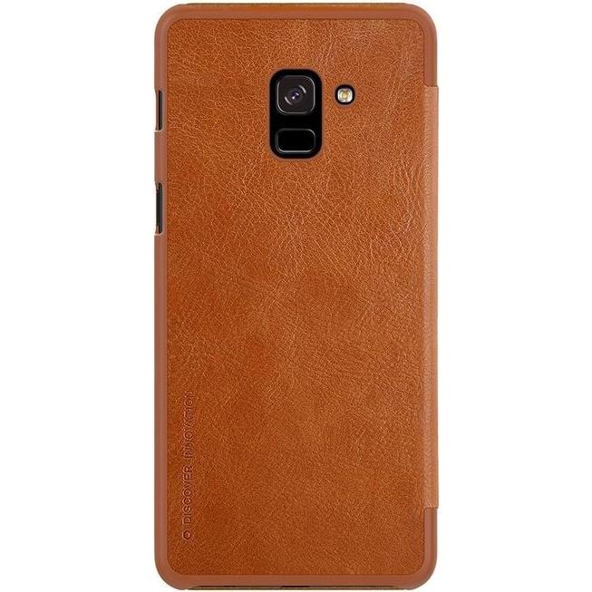 Thumbnail - Nillkin Qin Series (Samsung Galaxy A8 (2018)), Smartphone Hülle, Braun