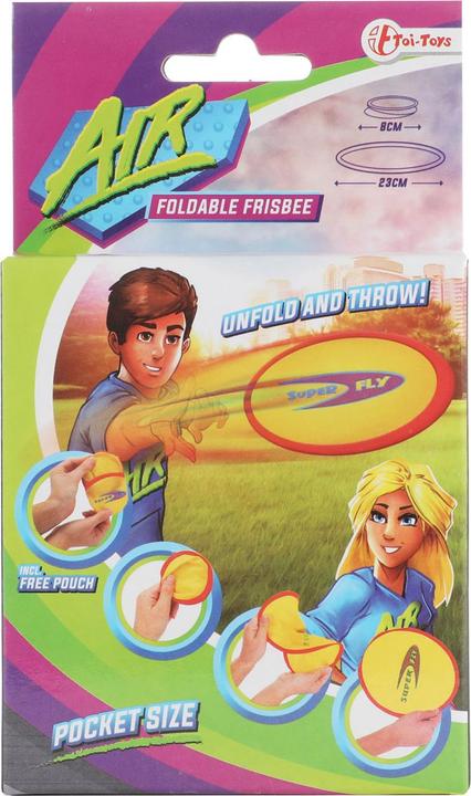 Produktbild Toi-Toys Luftfaltbarer Taschen-Frisbee mit Etui
