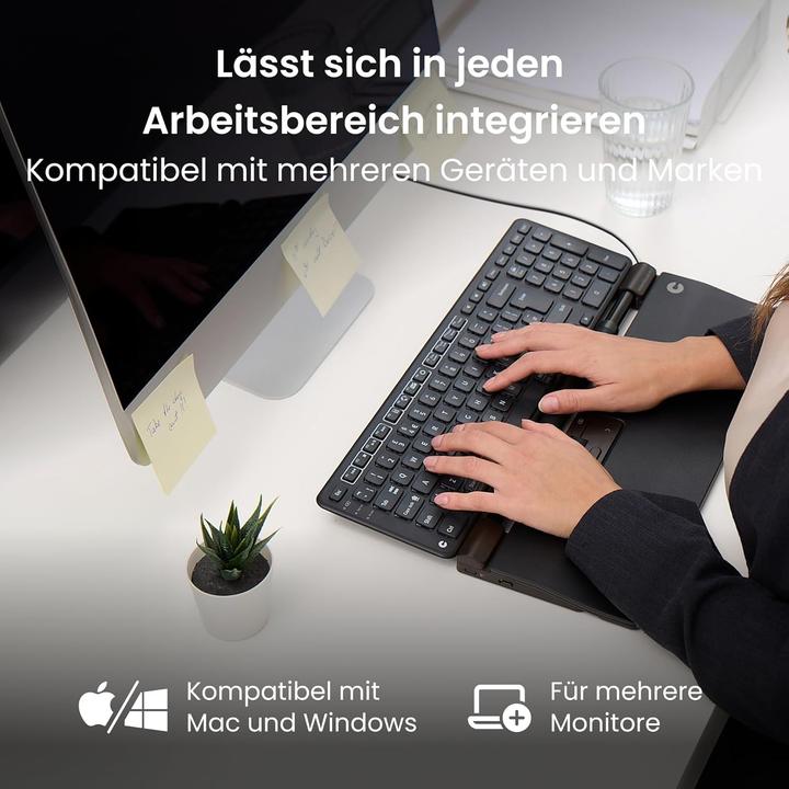 Actual product image Contour RollerMouse Pro wired Regular WR vegan leather retail (Cable)