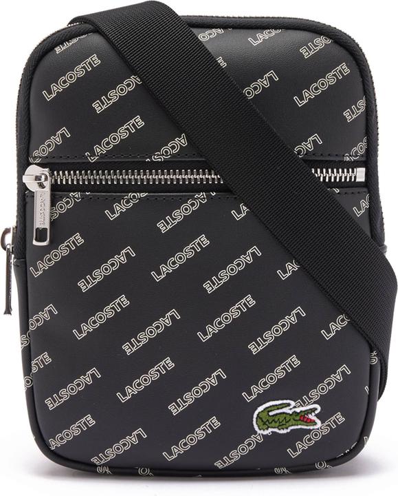 Actual product image Lacoste Core Graphics S Flat Crossover Bag