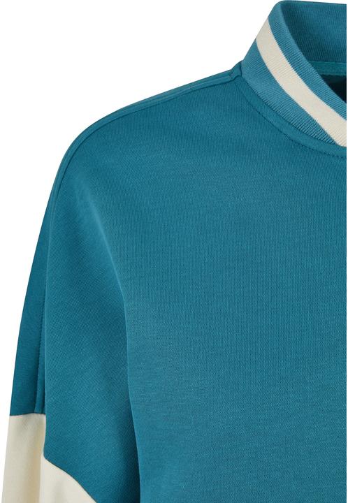Actual product image Urban Classics Oversized Two Tone College Terry Jacket (4XL)
