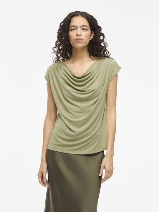 Produktbild Vila VIMODALA Wasserfall-Ausschnitt Oberteil mit angeschnittenen Ärmeln (XXL)