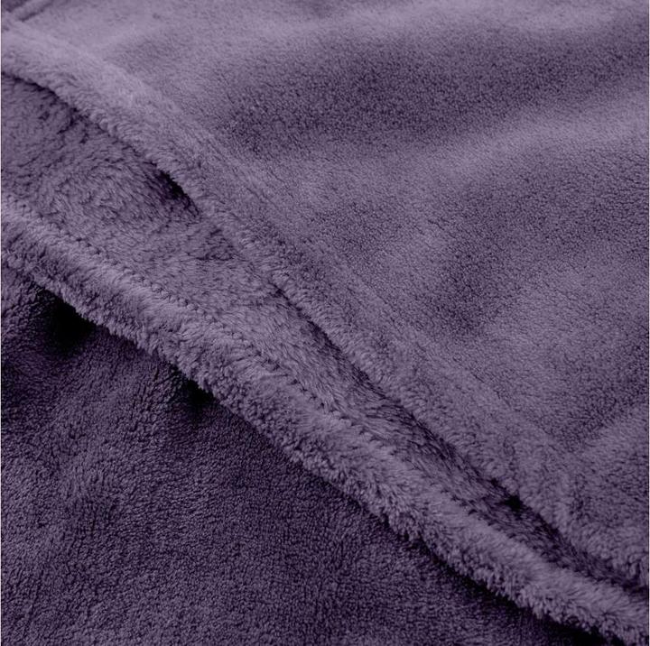 Produktbild Lumaland Kuscheldecke Lila 240 x 220 cm, Material: Fleece (220 x 240 cm)