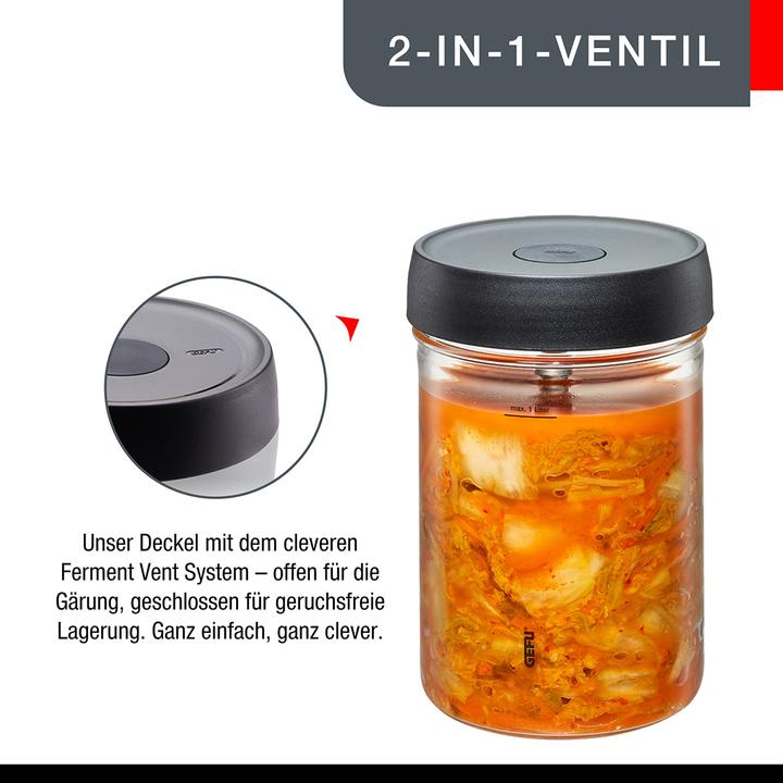 Productafbeelding GEFU NATIVO fermentatieset, 5 stuks (4 Pcs., 1 l)