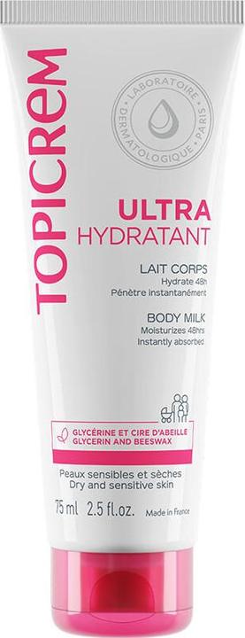 Produktbild Topicrem Moisturising Body Milk 75ml (Körpermilch, 75 ml)