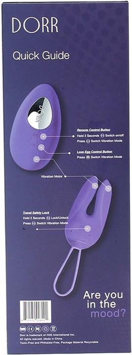 Actual product image Dorr Ozzy - Rabbit Egg Vibrator + Lay on Vibrator