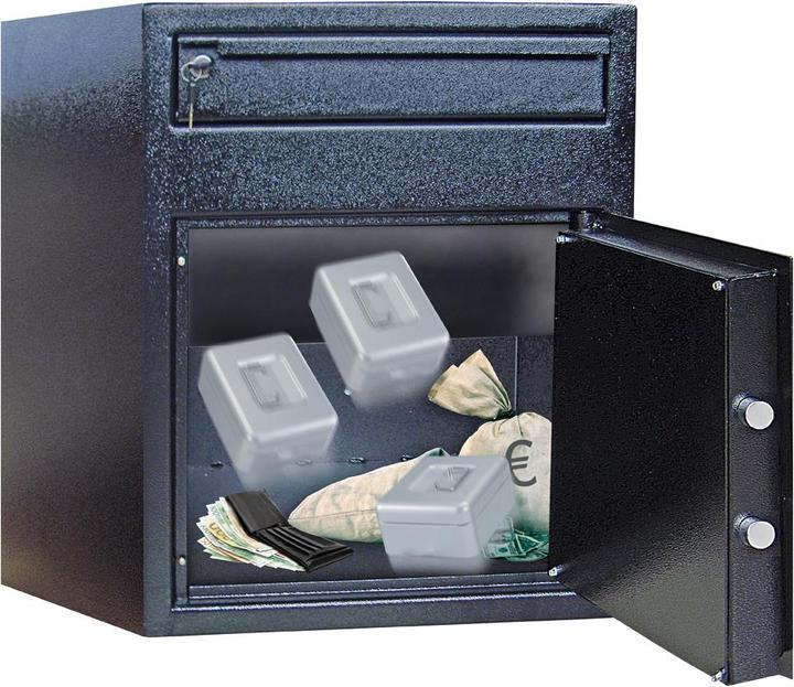 Image du produit Rottner Coffre-fort à introduire Cashmatic 2 serrure à double panneton (70 l)