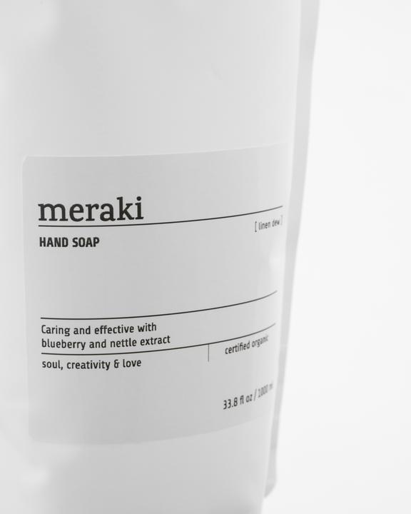 Image du produit Meraki Savon pour les mains, recharge Linen dew (Recharges, 1000 ml)