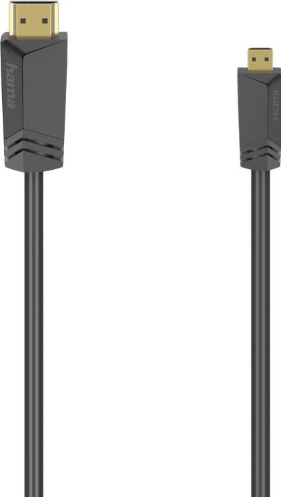 Produktbild Hama HDMI (Typ A) — micro HDMI (Typ D) (1.50 m, HDMI, 2.0b)