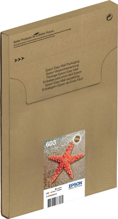 Image du produit Epson MULTIPACK 4-COLOURS 603 EASY MAIL (C, CF, M, Y)