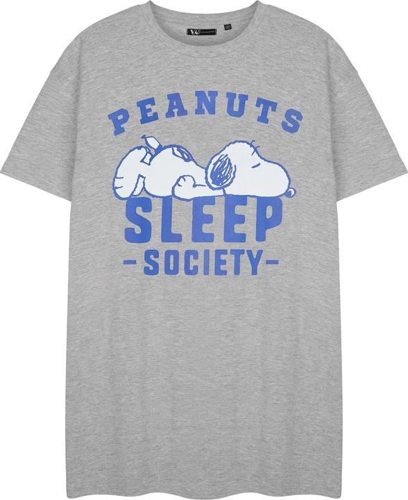 Immagine prodotto Peanuts Sleep Society Camicia da Notte Snoopy Maniche Corte Donna (L)