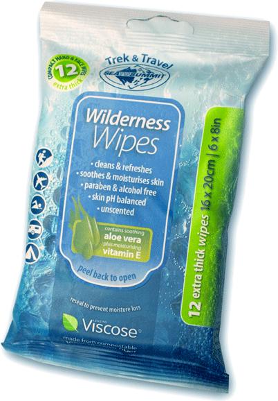 Actual product image Sea To Summit Wilderness Wipes Moisturizing Wipes