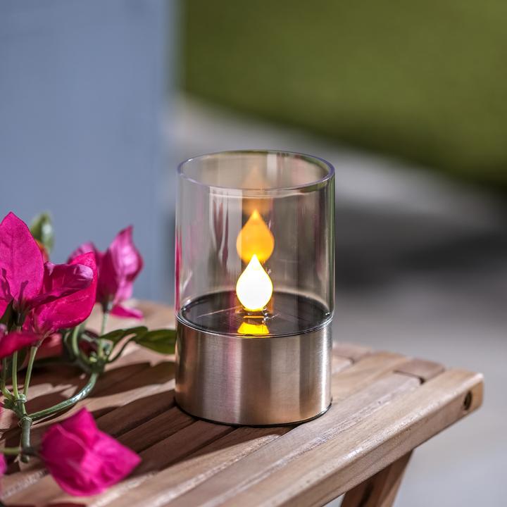 Image du produit GuGus Lampe solaire à LED avec scintillement de la bougie (60 lm)