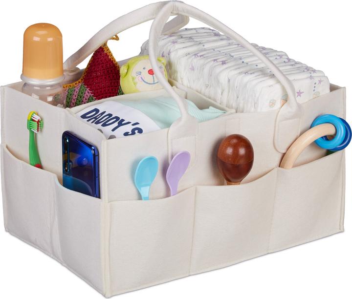Relaxdays Baby nappy caddy