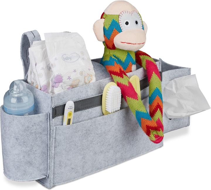 Image du produit Relaxdays Poche-de-lit (1 x, 43 x 11 x 23 cm)