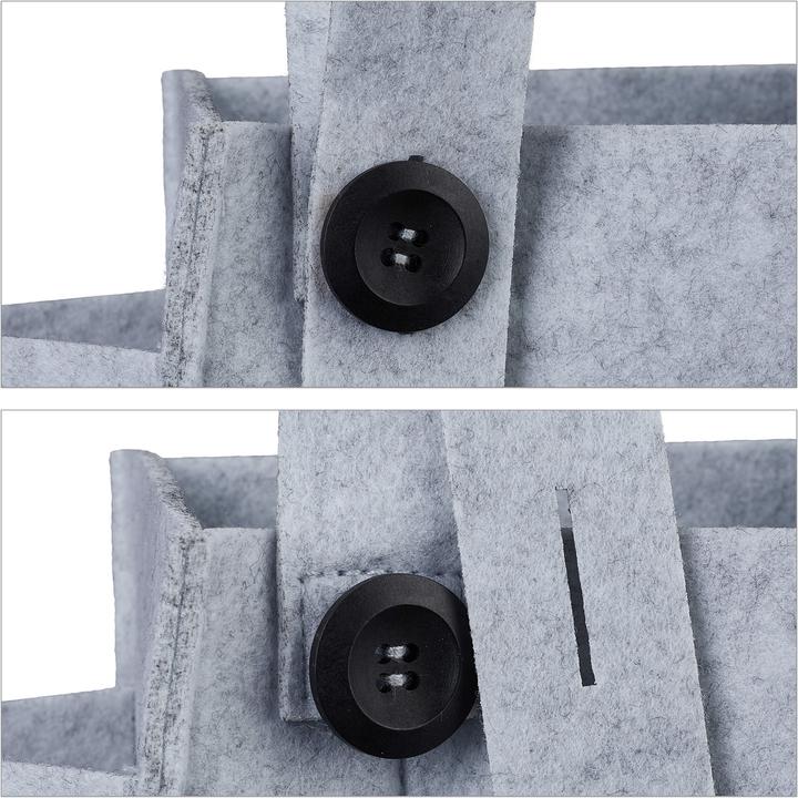 Image du produit Relaxdays Poche-de-lit (1 x, 43 x 11 x 23 cm)