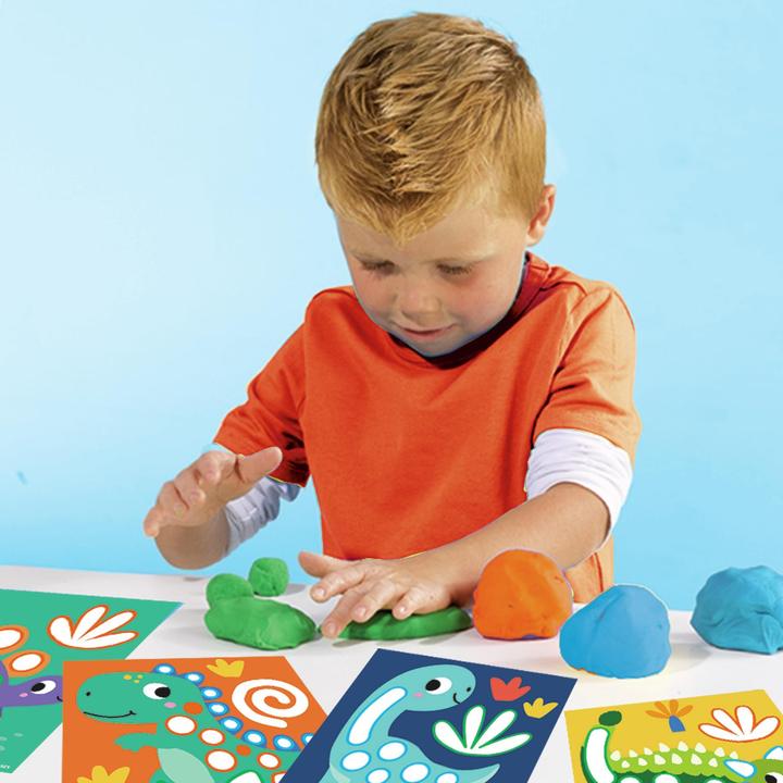 Produktbild Ses My first - Dough activity cards dinos