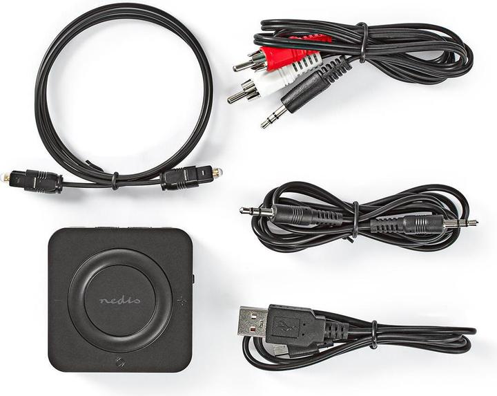 Actual product image Nedis Bluetooth® Transceiver | Connections - Input: 1x AUX / 1x SPDIF | Connections - Output: 1x AU (10 m)