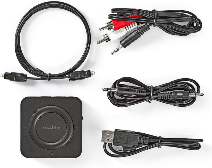 Produktbild Nedis Bluetooth® Transceiver | Anschlüsse – Eingang: 1x AUX / 1x SPDIF | Anschlüsse – Ausgang: 1x AU (10 m)