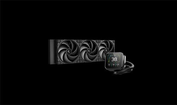 Actual product image Deepcool K COOLER Wasserkühlung Spartacus 360 LCD black