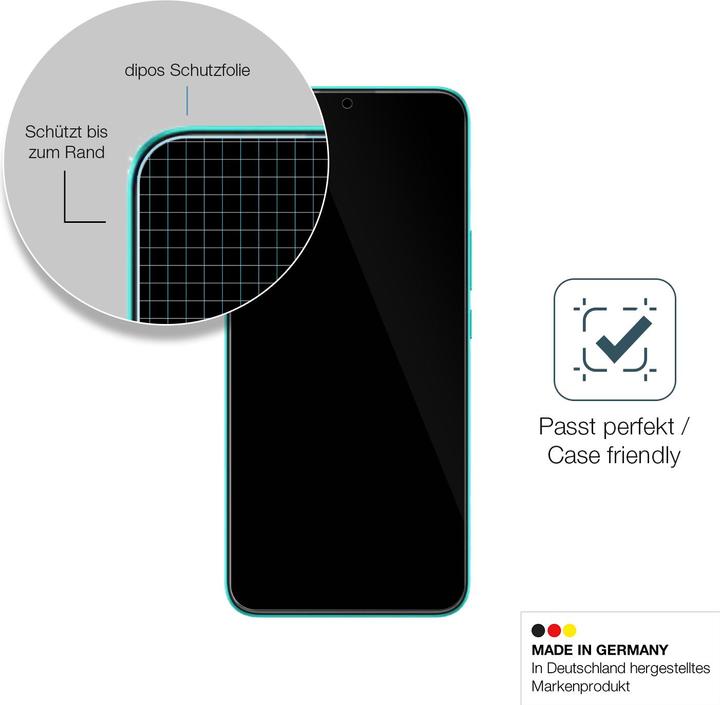 Produktbild Dipos Anti-Shock Displayschutz 9H (1 Stück, Wiko T10)