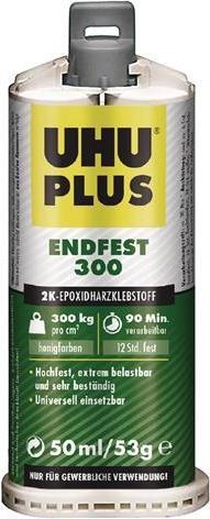 Productafbeelding UHU Plus Endfest dubbelkamerpatroon 50 ml (79 g, 50 ml)