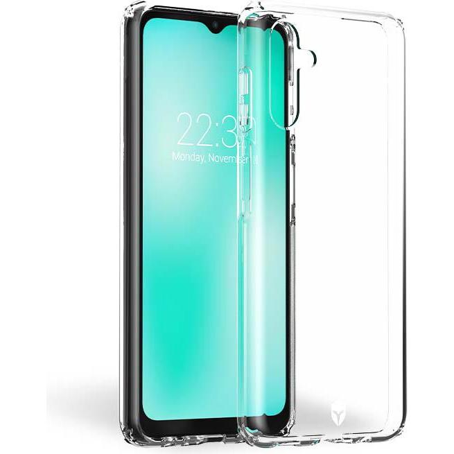Force Case Feel Handyhülle Series (Samsung Galaxy A04S), Smartphone Hülle, Transparent