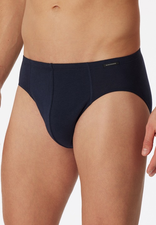 Produktbild Schiesser Slips Cotton Essentials Unterhosen Schlüpfer Supermini Brief | 3 Stück (S, 3er Pack)