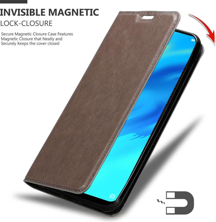 Produktbild Cadorabo Book Invisible Magnet Cover (Realme 7 Pro)