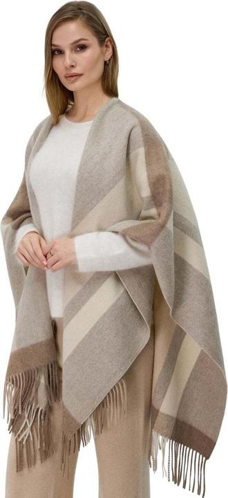 Immagine prodotto Bellemere Scarf Double-Sided Wool Poncho Shawl