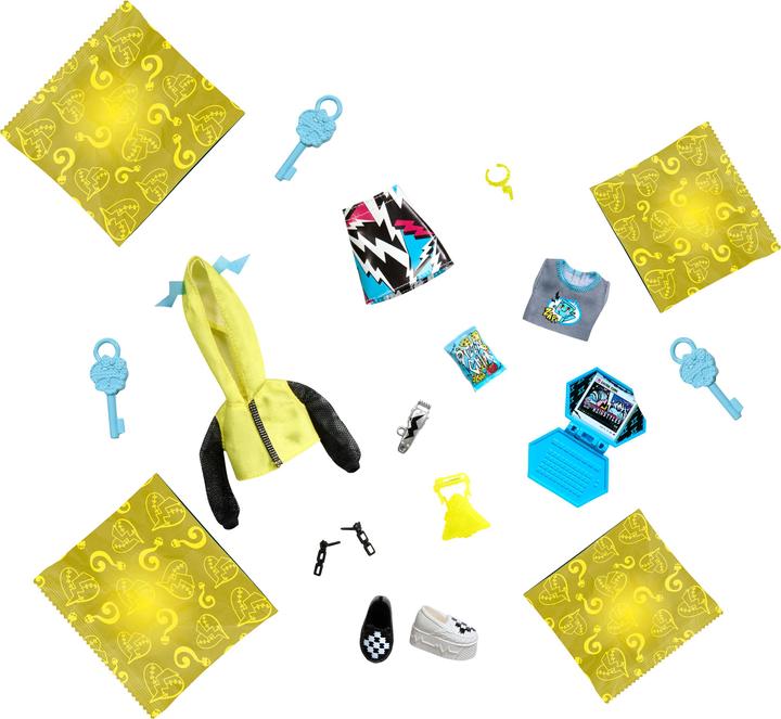 Actual product image Monster High Skulltimates Secrets - Series 3 Frankie