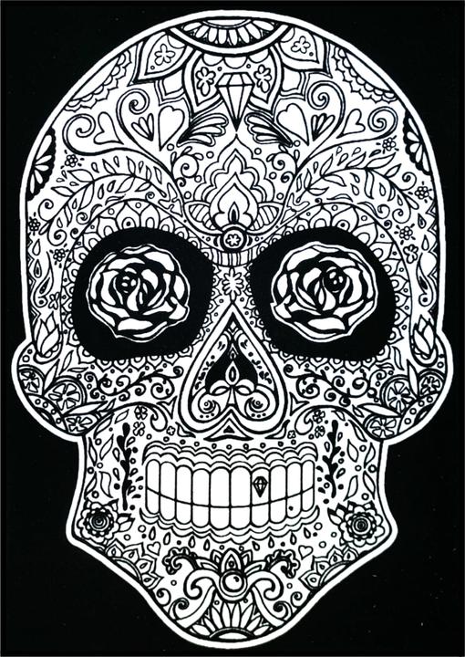 Immagine prodotto ColorVelvet Cranio da colorare