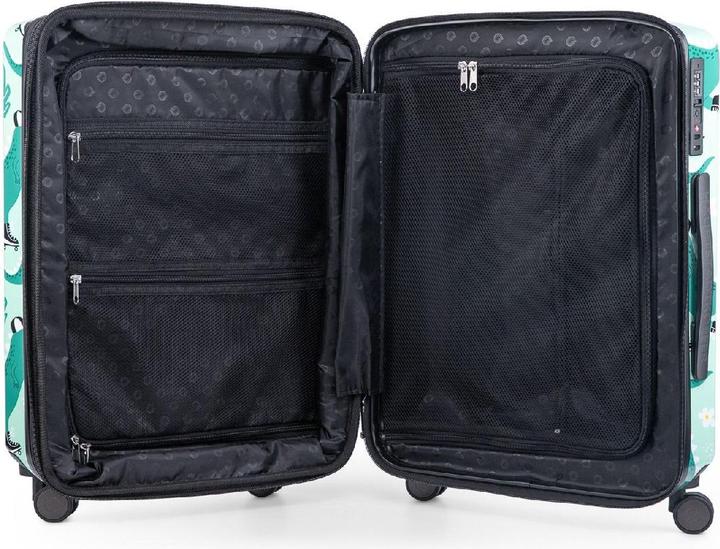 Immagine prodotto Hauptstadtkoffer Centro - Valigia per bambini a mano con guscio rigido, Skater Dinos (55 l)