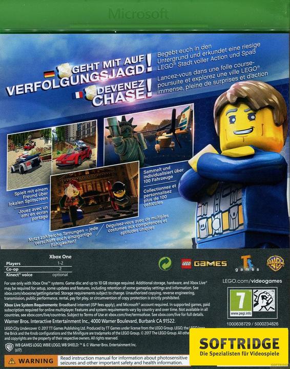 Produktbild WB LEGO City Undercover (Xbox One X, Xbox Series X, Multilingual)