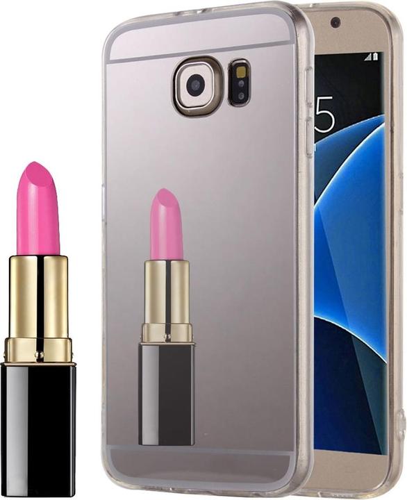 Actual product image König Design Mobile Phone Cover for Samsung Galaxy S7 Protective Case Backcover Bumper Cases Frame Silver (Samsung Galaxy S7)